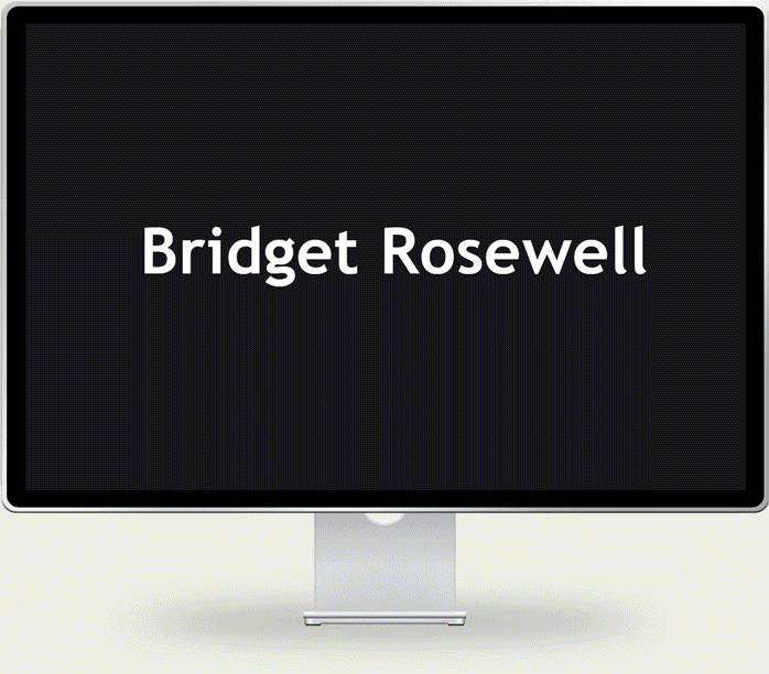 bridget rosewell desktop animation