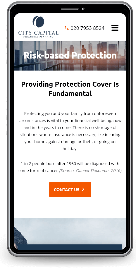 ccfp protection mobile screen