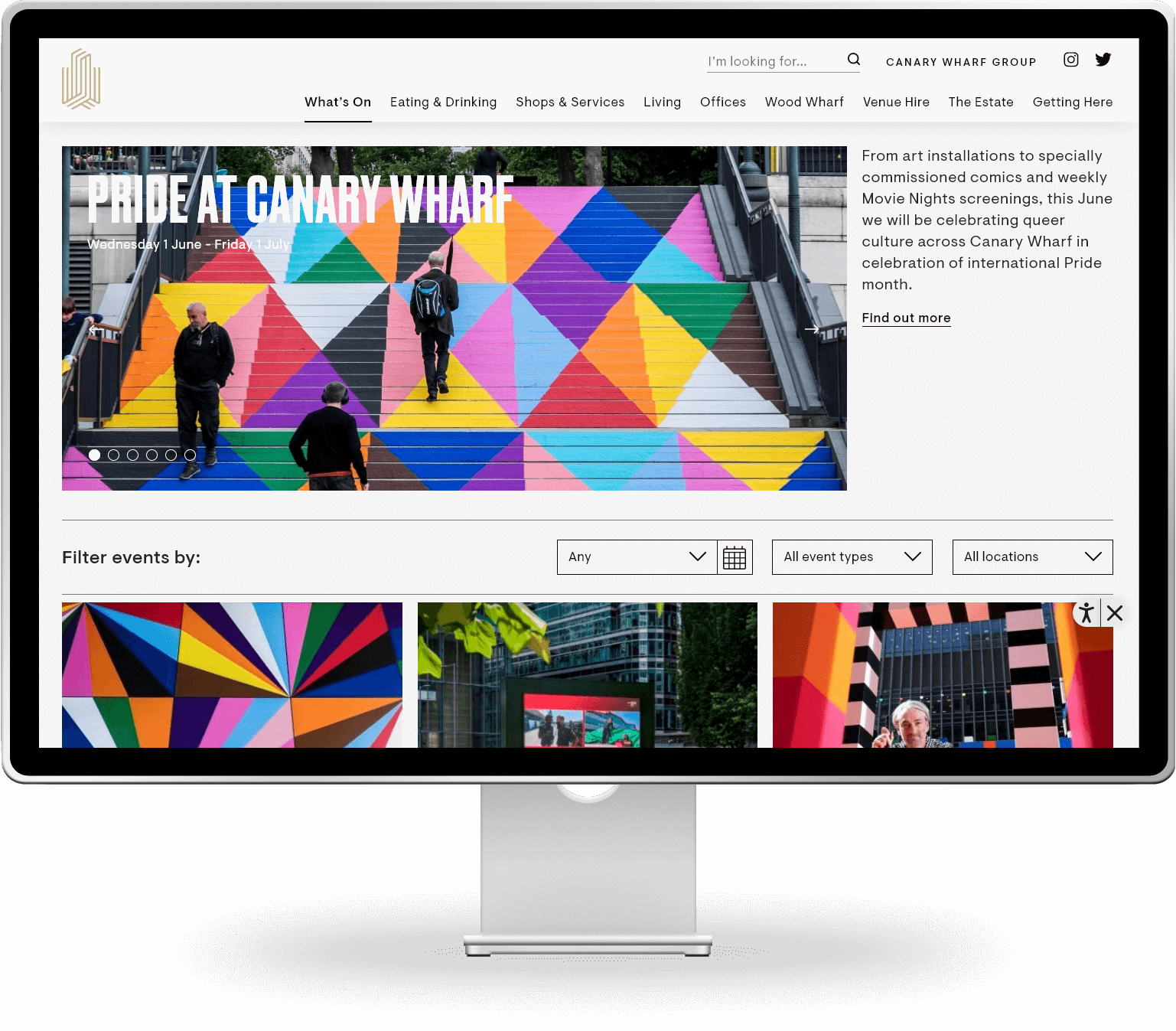 cwg whats on page desktop