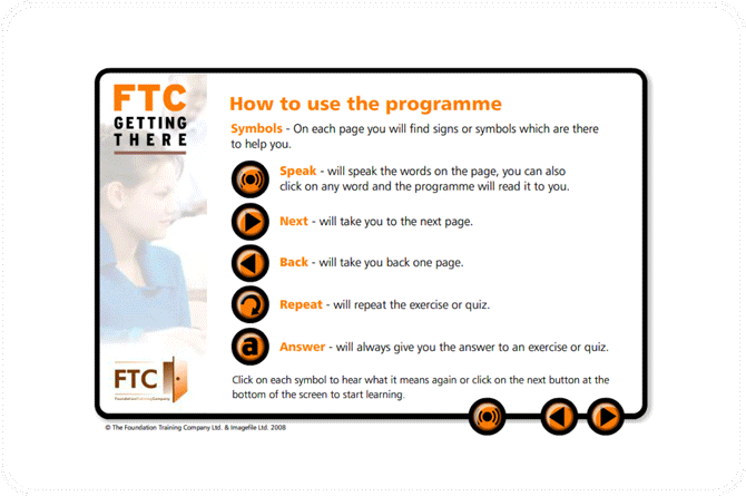 ftc learning screens